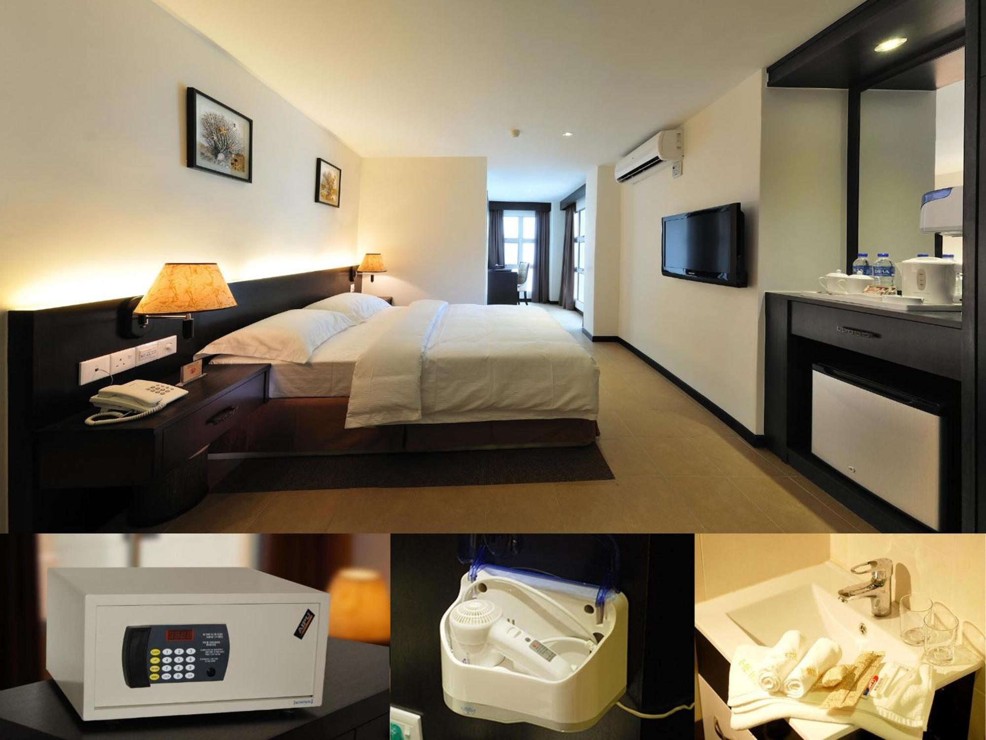 Ernes Hotel Bandar Perda Kampong Permatang Batu Ngoại thất bức ảnh