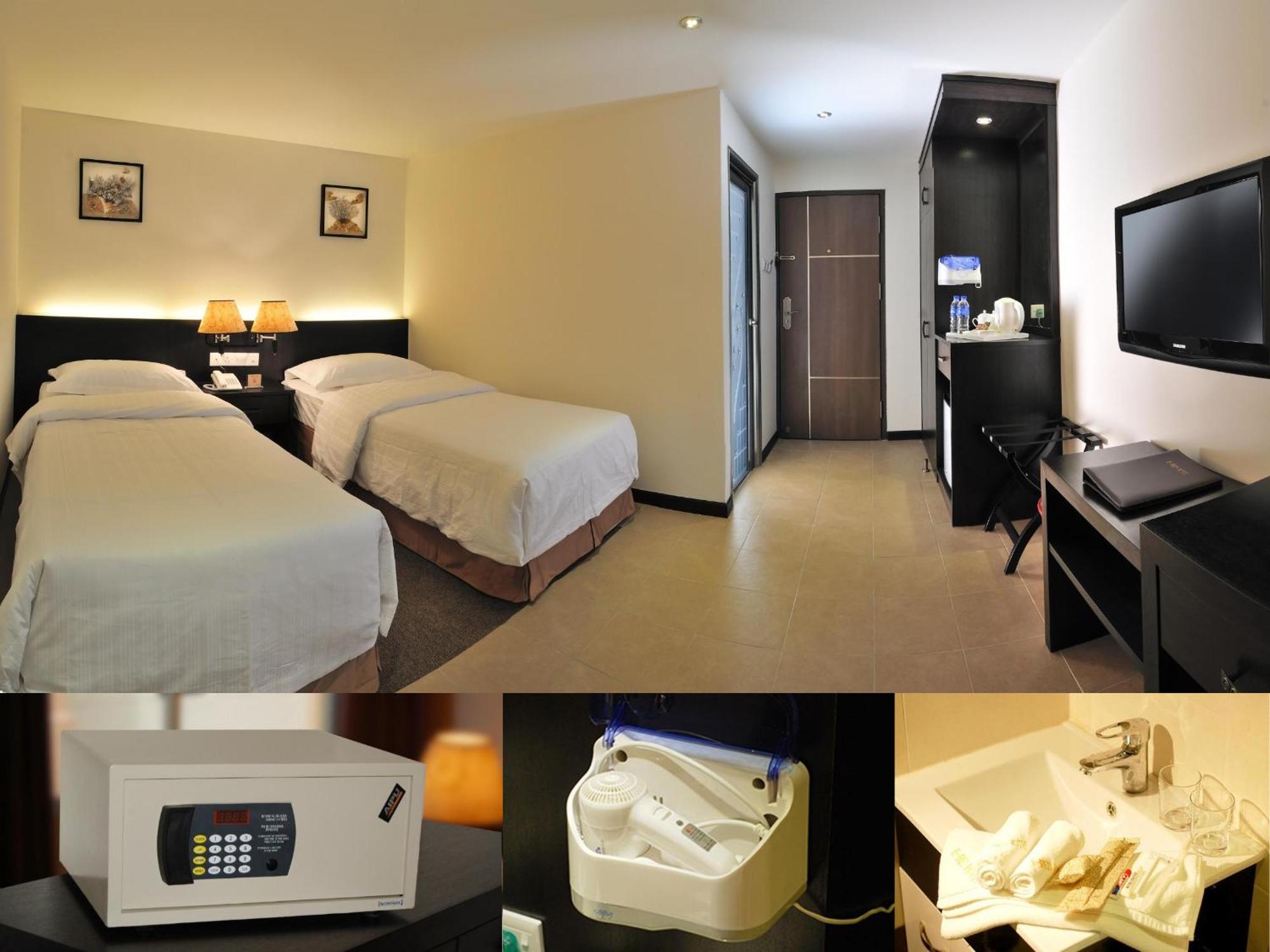 Ernes Hotel Bandar Perda Kampong Permatang Batu Ngoại thất bức ảnh