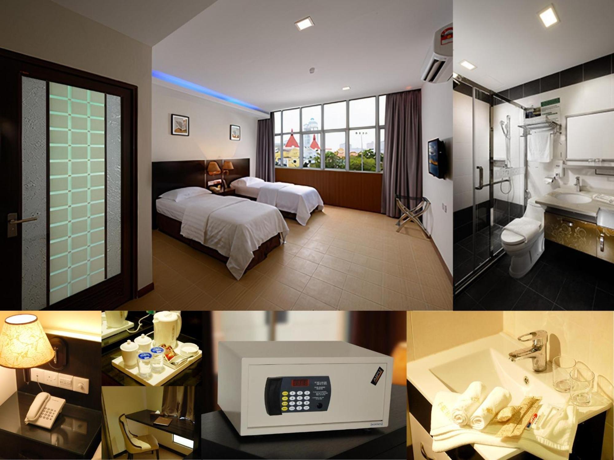 Ernes Hotel Bandar Perda Kampong Permatang Batu Ngoại thất bức ảnh